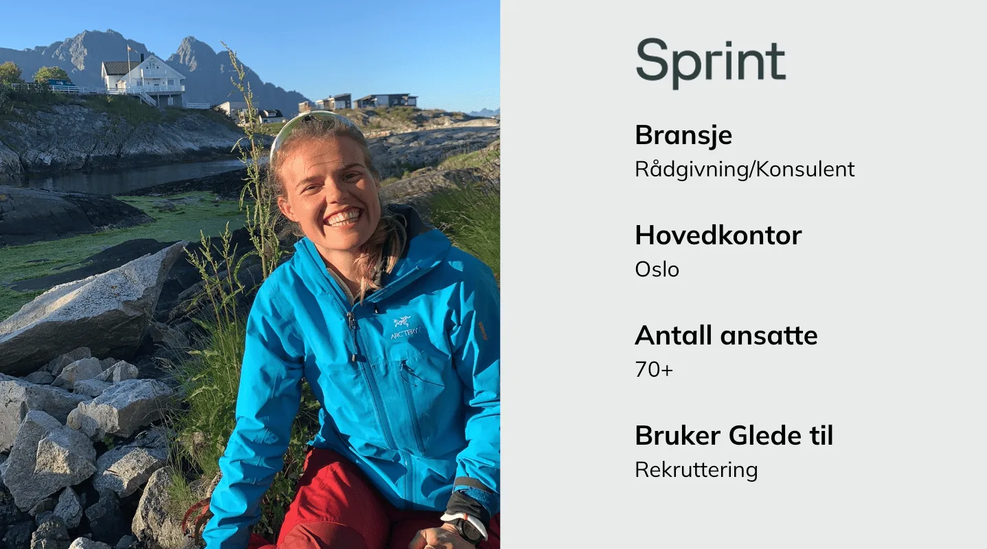 How Sprint uses Glede to give candidates a great recruitment experience